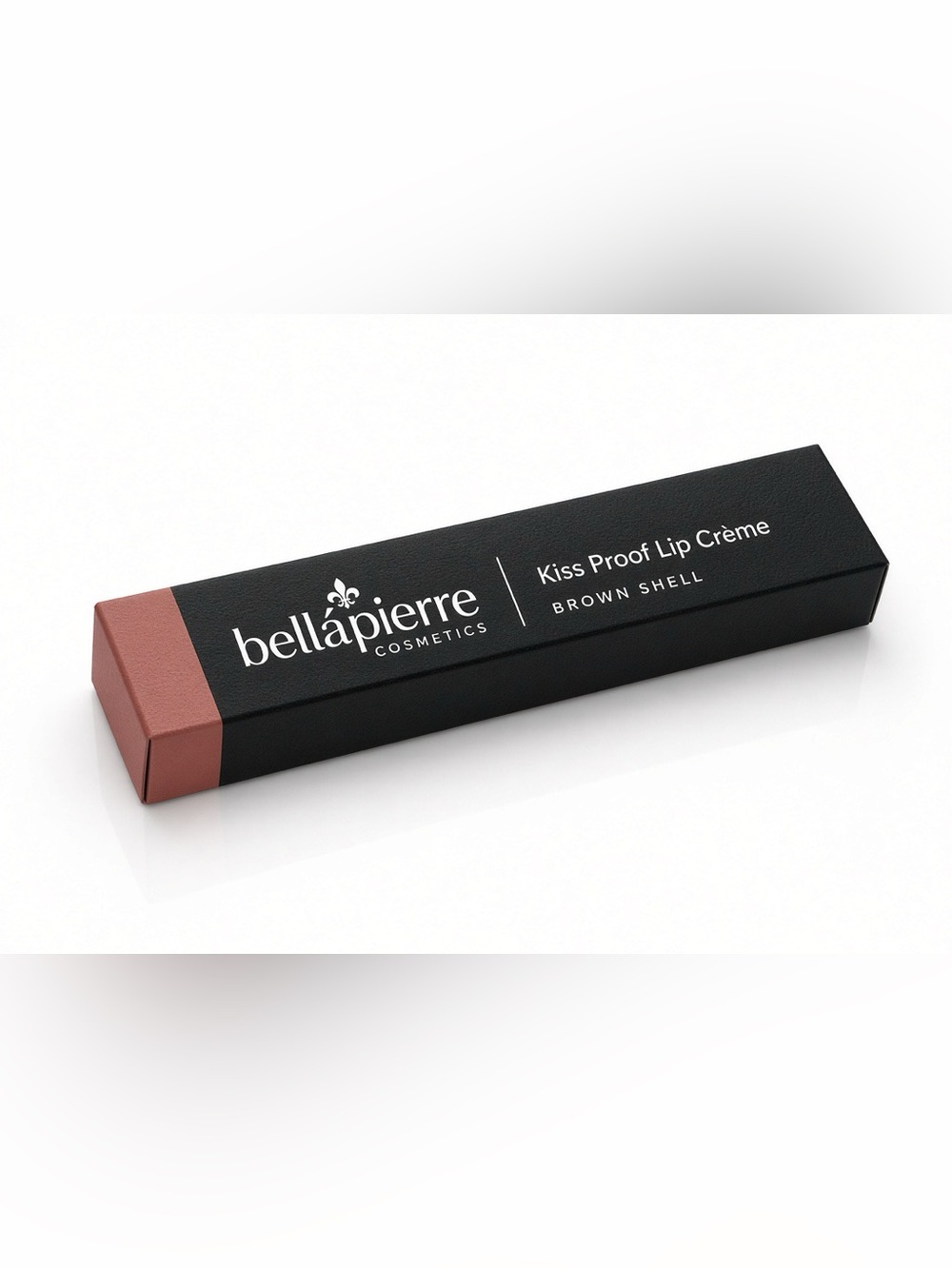3.8ml bellapierre Kiss Proof Lip Crème Brown Shell Lip Crème NWT